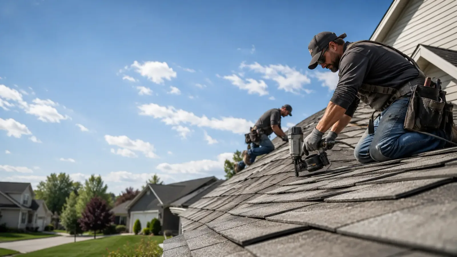 Storm Damage Roof Repair in Sharon, KS near me